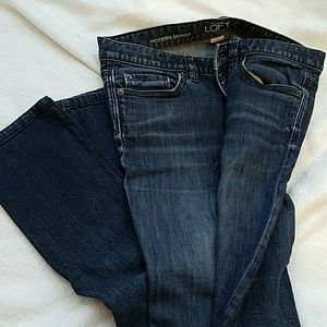 Loft jeans modern skinny